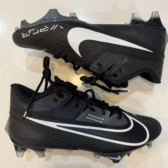 Nike Vapor Edge Pro 360 2 Football Cleats Black White Men\'s 12 Wide New main image 5